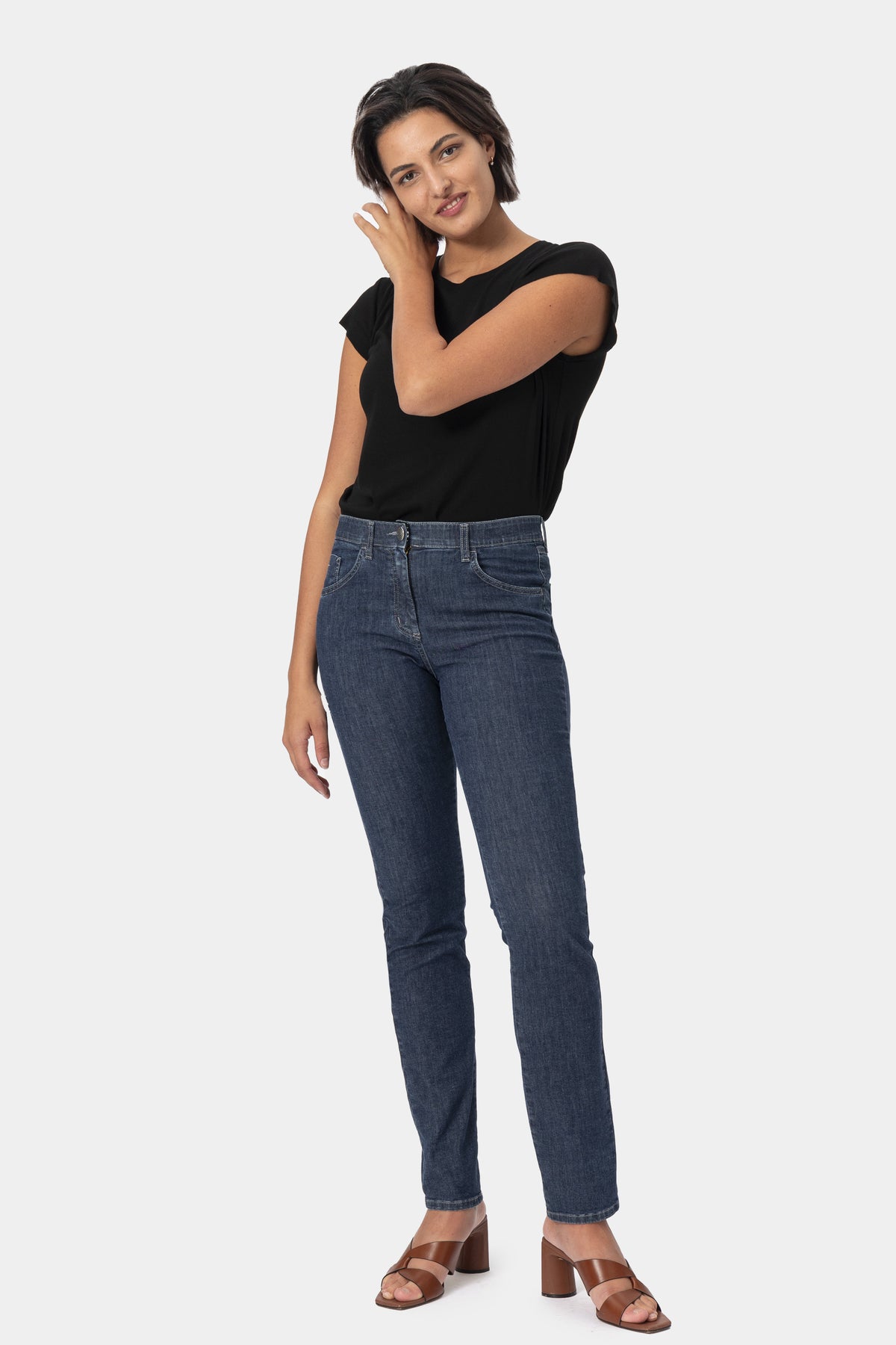 Virtual Sn04/s Jeans con strass