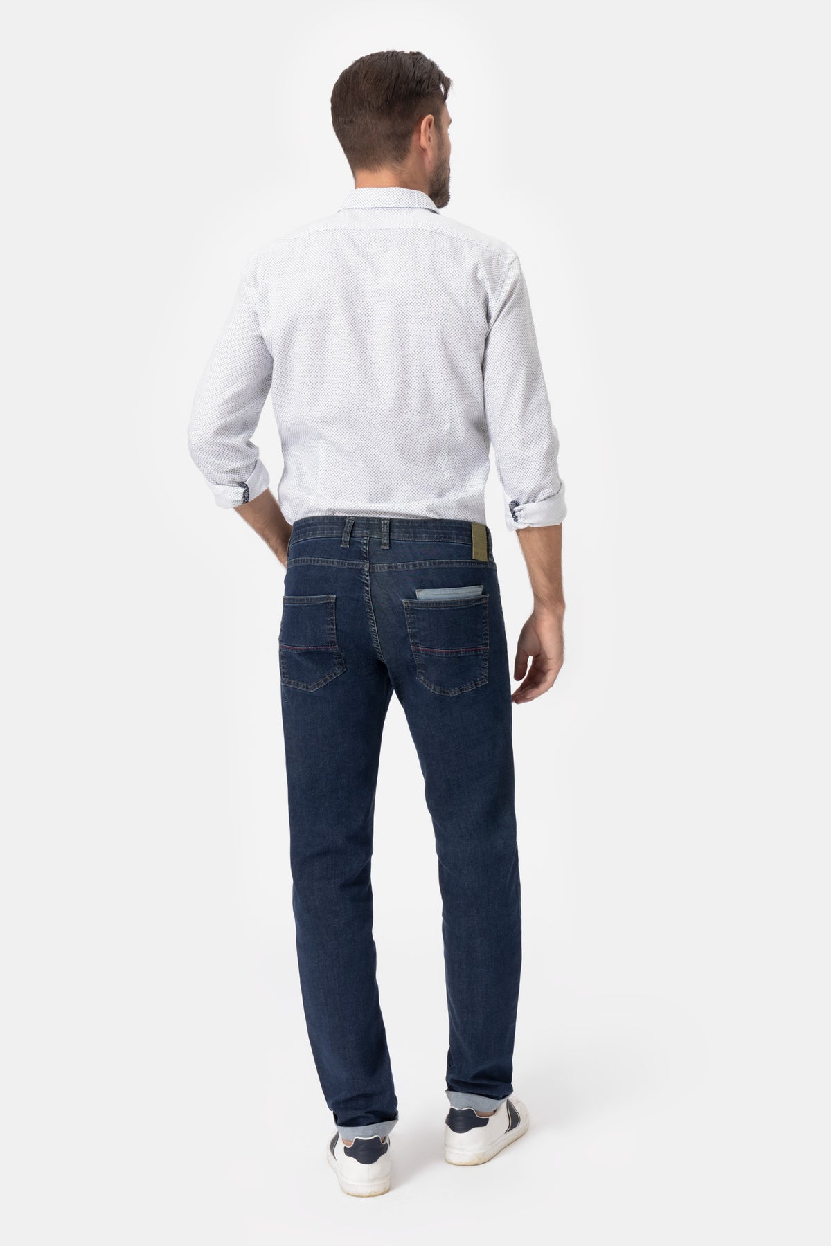 Mauri Sn310 Jeans in denim di cotone stretch